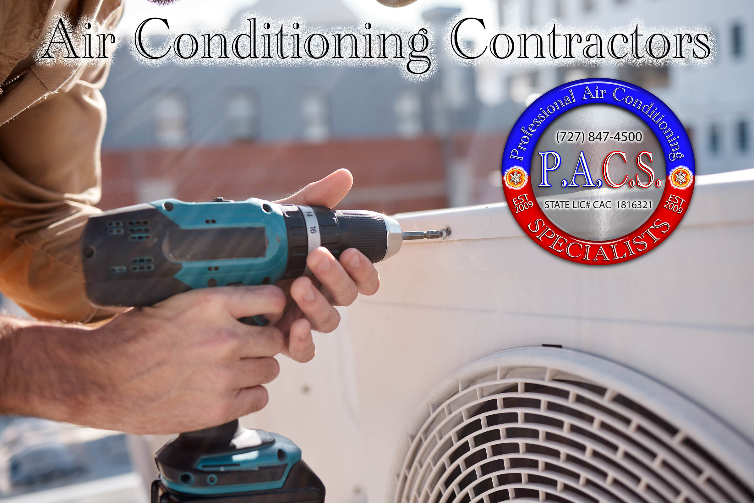 central air conditioning unit service